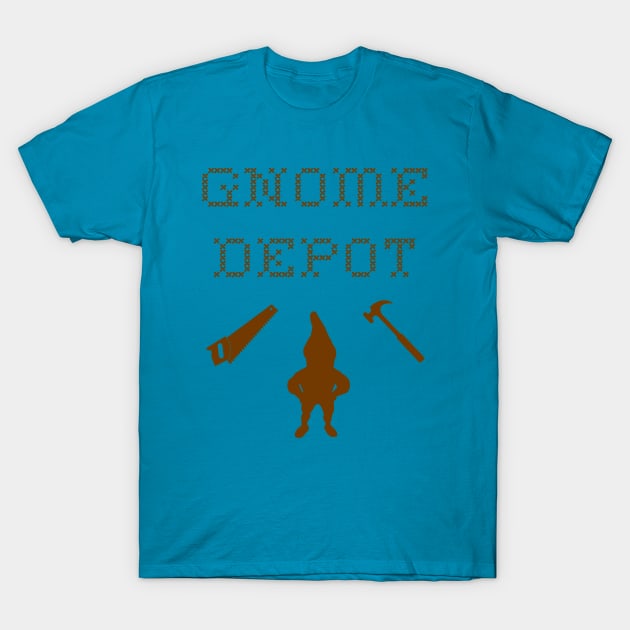 Gnome Depot T-Shirt by tanyafaye76